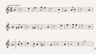 Greensleeves - Easy Flute Sheet Music