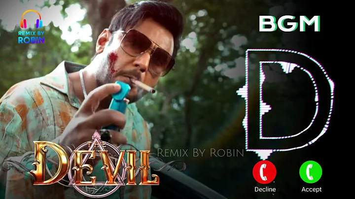 The Devil Movie BGM Ringtone | Darshan, Rachana Rai | Prakash Veer | Powerful BGM | Remix By Robin