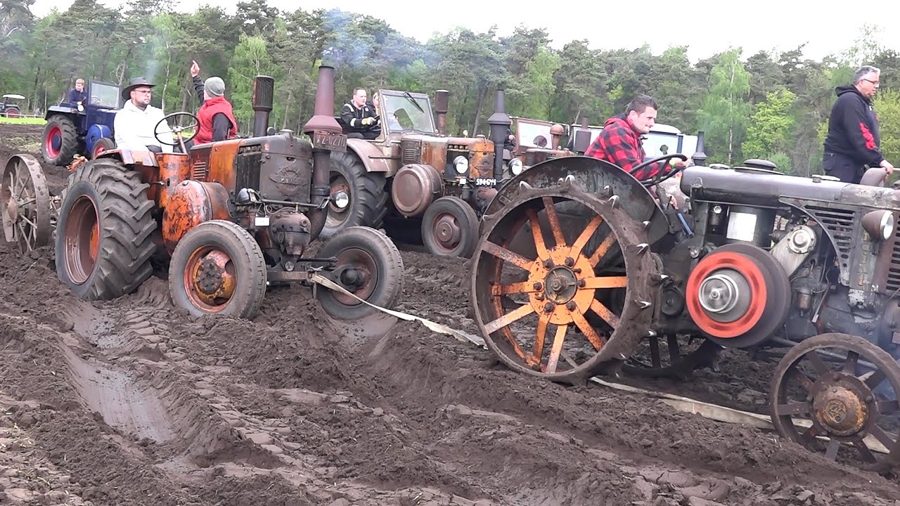 Start a Pampa Tractor/Start eines Pampa Trecker