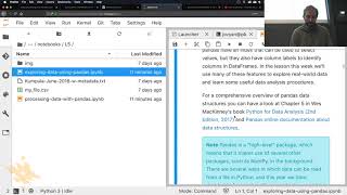 Geo Python Lesson 6   Data analysis with Pandas II