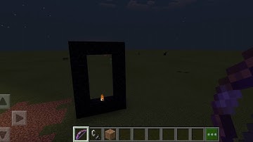 can a flaming arrow activate a nether portal # shorts
