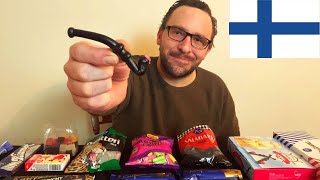 ASMR-Trying Treats From Finland 🇫🇮 (Subscriber Mail Unboxing)