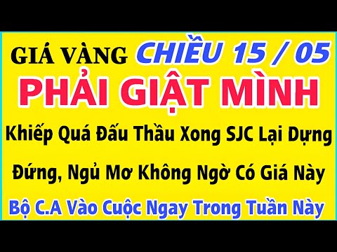 Giá vàng hôm nay 9999 ngày 15/5/2024 