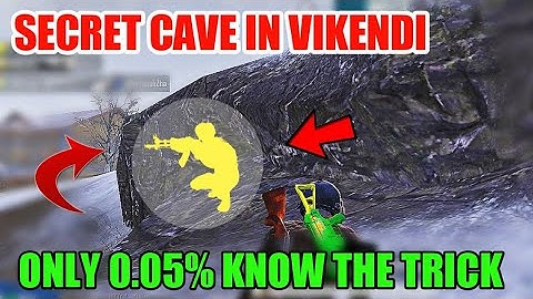 PUBG MOBILE WALL BREAKING GLITCH IN VIKENDI | GO INSIDE SECRET CAVE.....
