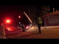 One vehicle rollover