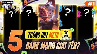 Liên Quân TOP 5 TƯỚNG MẤT TÍCH DẦN TẠI META MÙA S1 2024, Rank Mạnh Giải Yếu ???