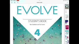 شرح كتاب evolve 4 الدرس الاول