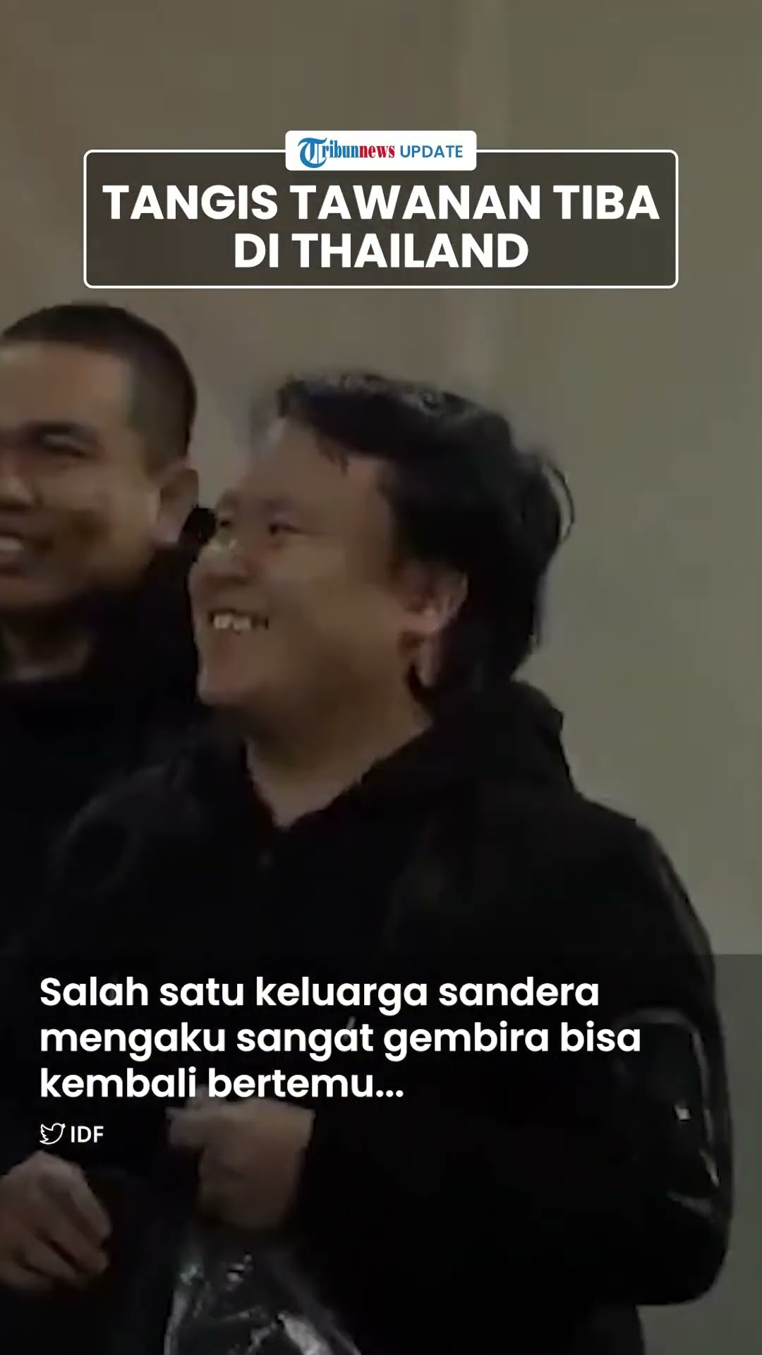 Tangis Haru Keluarga Tawanan Hamas di Thailand, Sambut Keluarganya yang Disandera 1 Tahun di Gaza