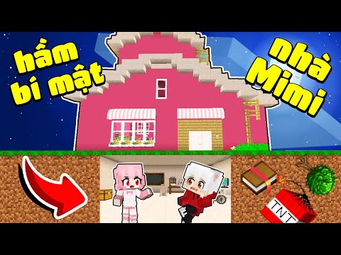 Kairon Bất Ngờ Phát Hiện Nhật Kí Bên Dưới Hầm Bí Mật Của Mimi TV Trong Minecraft I Bí Mật Của Mimi