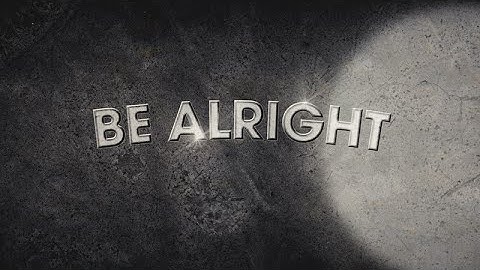 Josh Groban - Be Alright (Official Lyric Video)