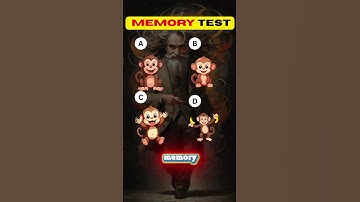 Only Legends Can Beat This Memory Test! 🧠⚡ | Brain Challenge #shorts