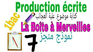 Production écrite:la médisance النميمة(texte argumentatif) la boite a merveilles