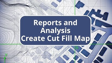 TBC Site Quantity Takeoff - Create Cut Fill Map