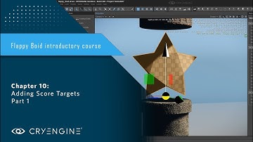 FlappyBoid Introduction to CRYENGINE - chapter 10: Adding Score Targets Part 1