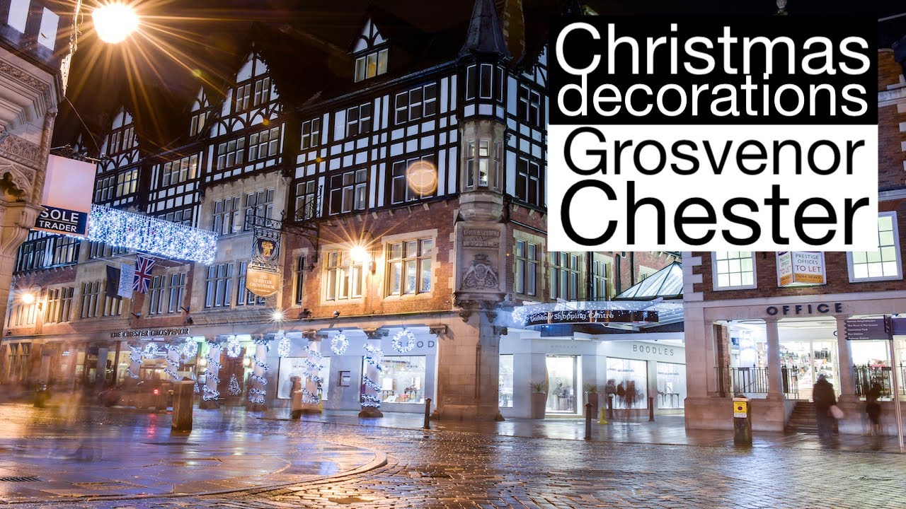 Christmas in Grosvenor Shopping Centre | Chester UK | Family Pop TV