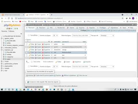 attaque par injection sql