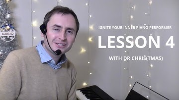 Ignite Your Inner Piano Performer with Dr Chris(tmas) | Lesson 4