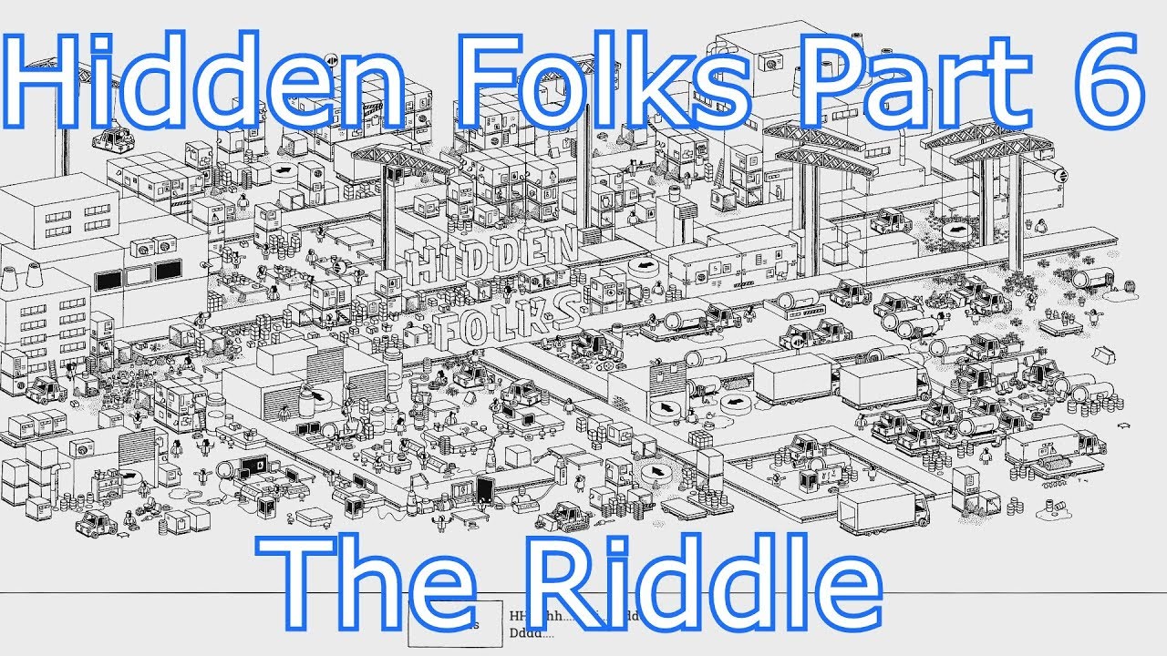 Hidden Folks Part 6: The Factory Riddle - YouTube