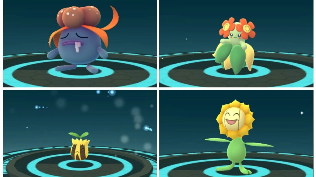 Pokemon Go Gloom Evolution Chart