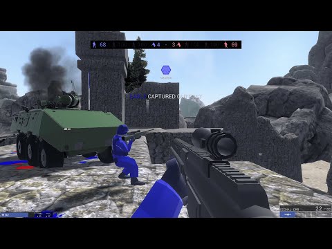 АСМР баталии в Ravenfield (Равенфилд)