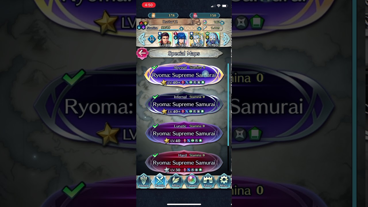 Abyssal Legendary Ryoma with Seliph and Crew[FEH]