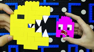 Oh No Oh No Oh No No No No 1 (Pacman vs Among Us)  | Pacman Lego Stopmotion
