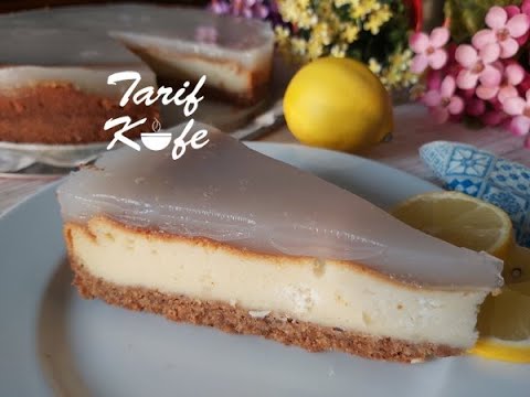 Tam Kıvamında Muhteşem Lezzetli LİMON SOSLU CHEESECAKE