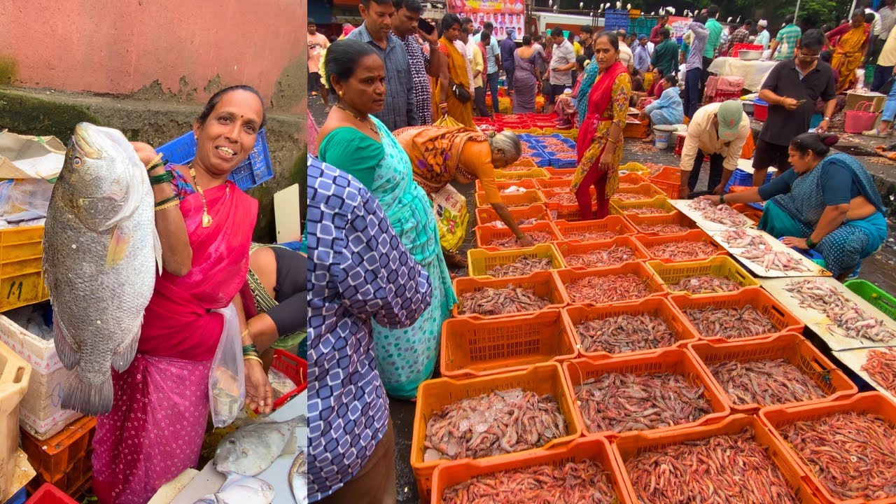 Malad Fish Market Latest Video | मालाड फिश मार्केट | Wholesale & Retail Fish Market