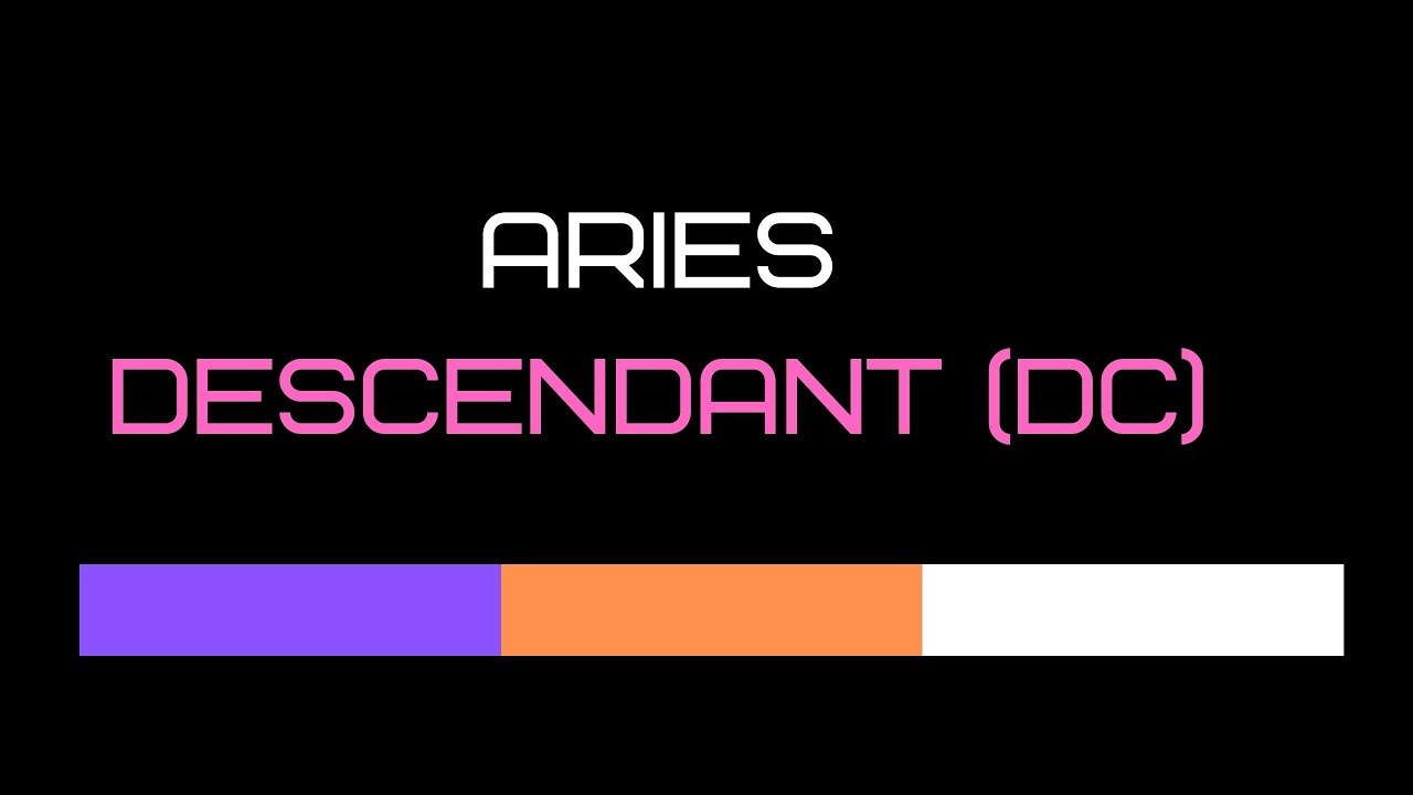 ARIES DESCENDANT?
