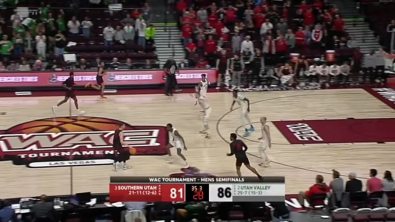 Southern Utah Vs Utah Valley CRAZY Ending 2023 College Basketball 
