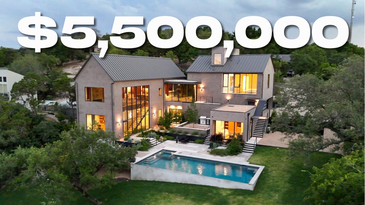 Step inside this LUXURY $5,500,000 Texas Mansion