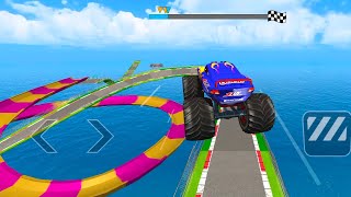 Monster truck stunt -Car Race |•|Android Gameplay 💥#androidgames #cargames screenshot 3