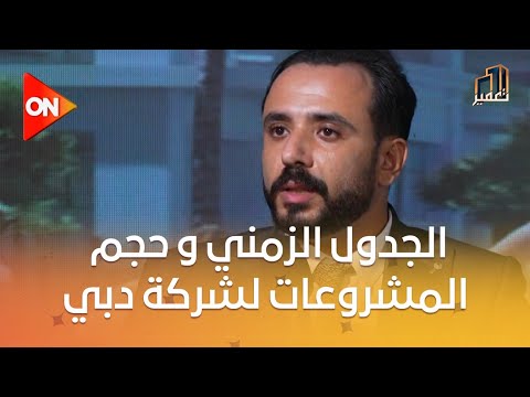 تعمير تعرف على شكل الجدول الزمني و حجم المشروعات لشركة دبي العقارية داخلشركة دبي العقارية