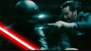John Wick with light sabers