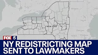NY redistricting map sent to lawmakers