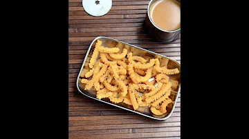 Butter Murukku Recipe - How to make Benne Murukku - Vennai Murukku Recipe