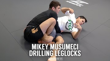 Mikey trains a brutal calf slicer | Mikey Musumeci x BJJ Hacks