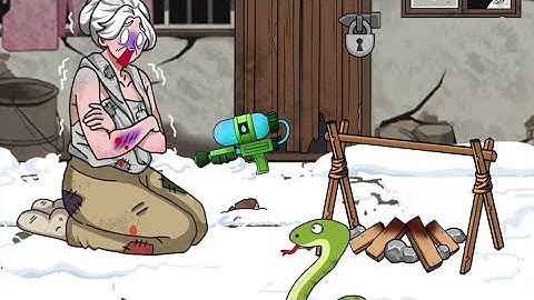 Tricky Minds Brainy Puzzle Level 28 |Helping Old Lady Feel Better| Walkthrough Solution