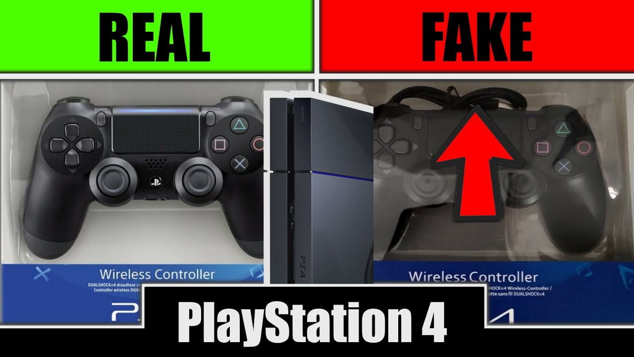 13x Ways to spot Fake DualShock 4 Controller Packaging (Before & After Buying) : r/PS4