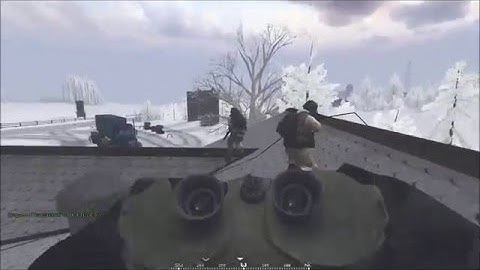 Project Reality - Enemy infantry pull up in a coffin