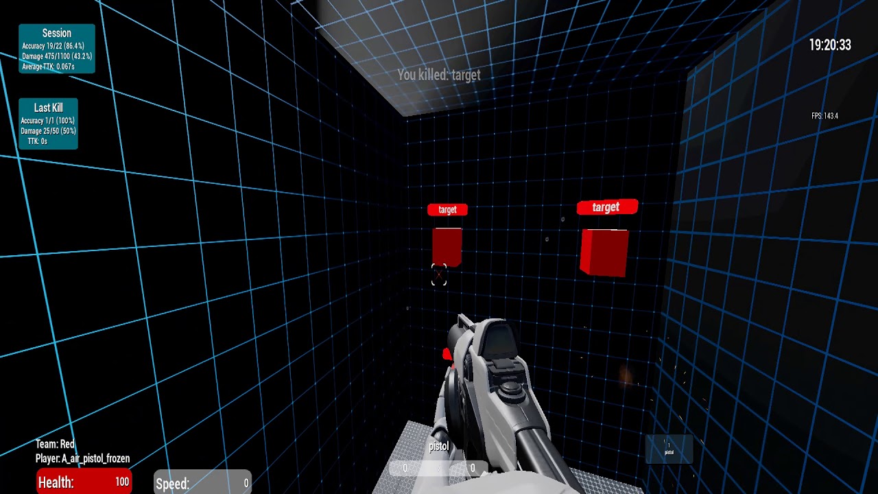 Pro Kovakks player / no missing shots.