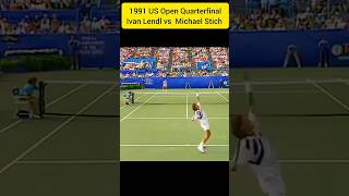 1991 US Open Quarterfinals-Michael Stich vs Ivan Lendl