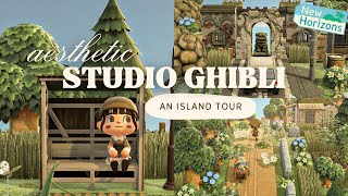Aesthetic Studio Ghibli Island Tour | Animal Crossing New Horizons