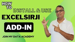 ExcelSirJi Add-in Setup Guide (Step by Step Tutorial)