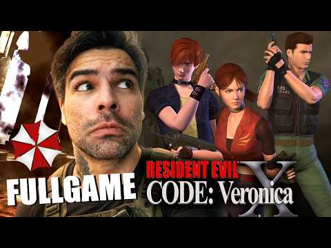 RESIDENT EVIL: CODE VERÔNICA (2000) - TODAS AS SALAS E ARQUIVOS (JOGO COMPLETO)