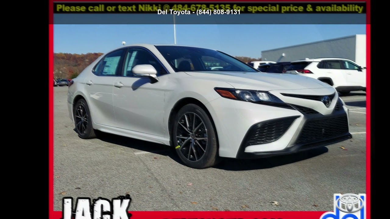 2022 Toyota Camry SE Del Toyota Thorndale, PA 19372 YouTube