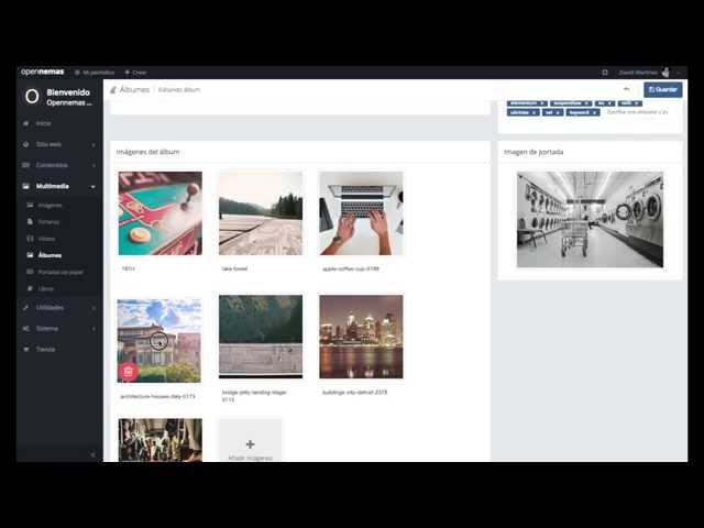 Multimedia - Crear y editar galerías