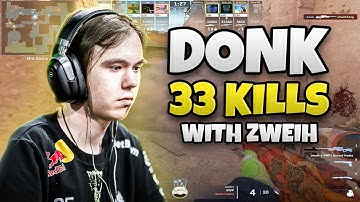 DONK Carry FACEIT Lobby! - donk POV with Voice Comms (Dust2)