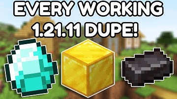EVERY Working Minecraft Multiplayer Duplication Glitch for Java 1.21.11