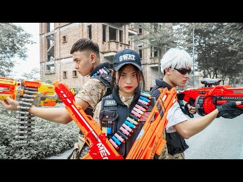 Banana TV : Ultimate Squad Alpha Skill Nerf Guns Battle Attack High-tech Crime NERF WAR